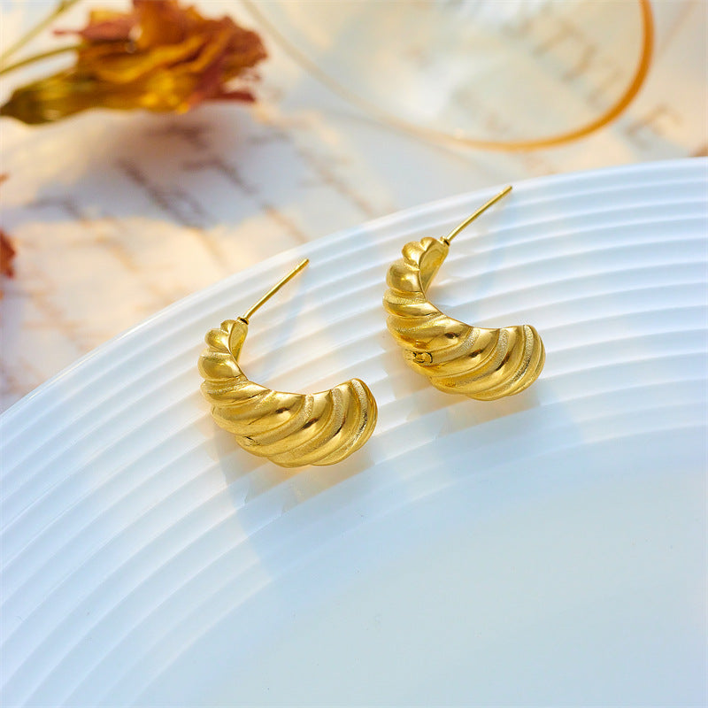 Golden Waves Earrings