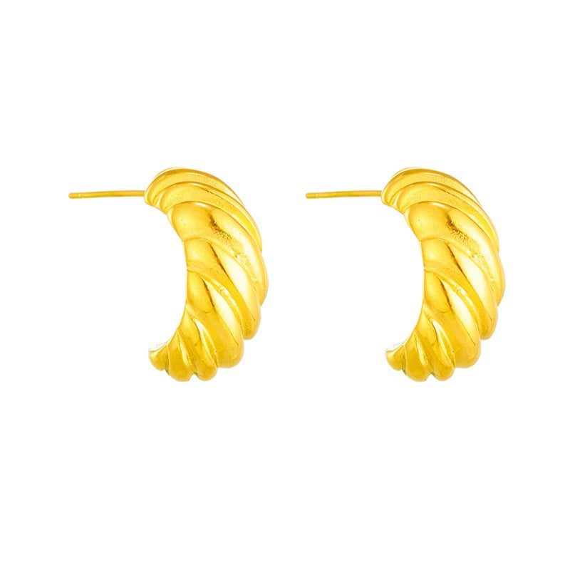 Golden Waves Earrings