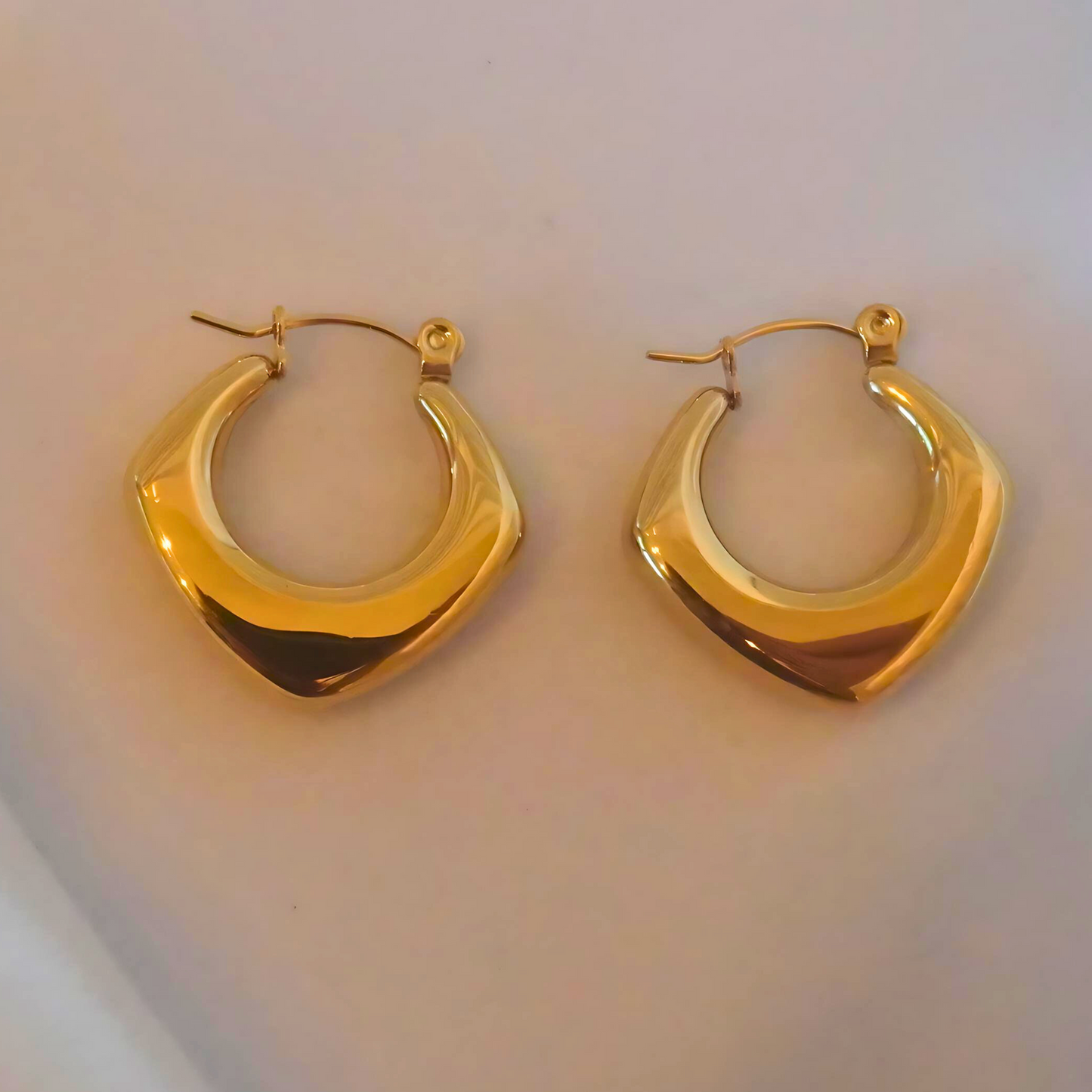 Golden Luxe Stainless Earrings