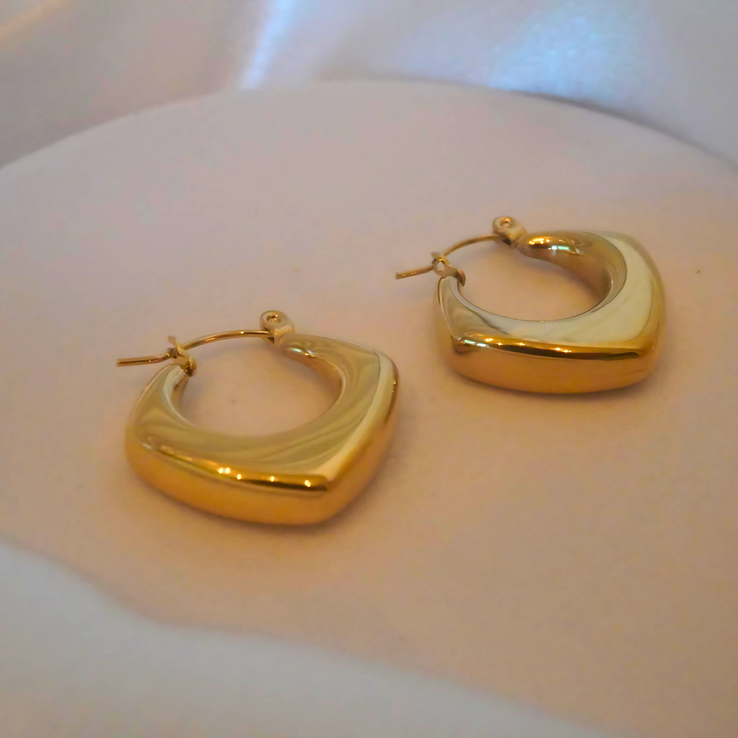 Golden Luxe Stainless Earrings