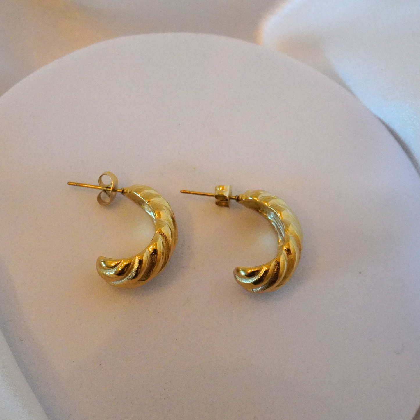 Golden Waves Earrings