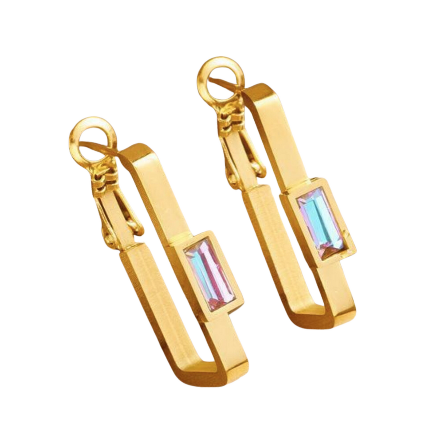 Chic Square Bar Earrings